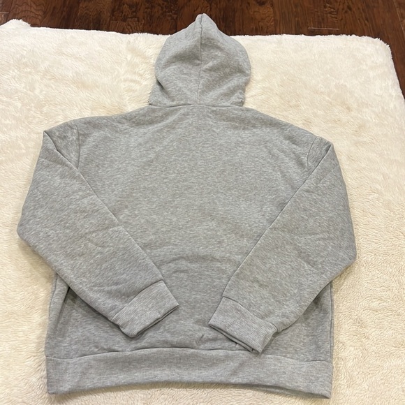 SHEIN Hooded Texas Sweatshirt large gray - Picture 7 of 7